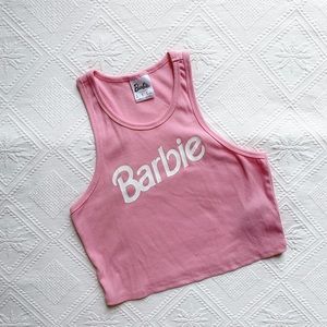Forever 21 BARBIE crop top